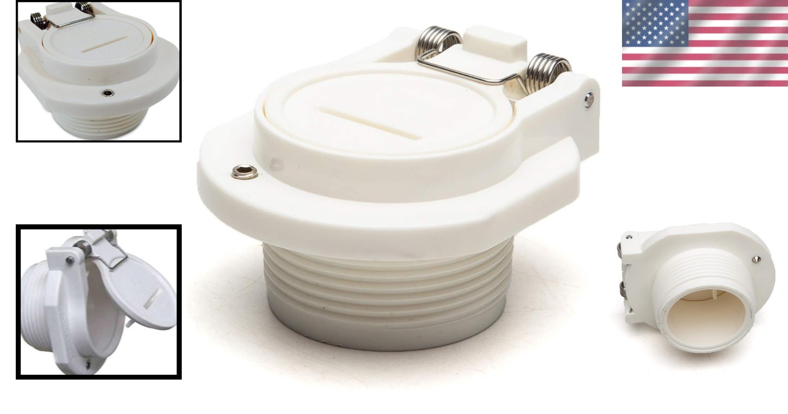 Pool Vacuum Wall Fitting Silicone Safety Lock Replacement for Hayward Pentair