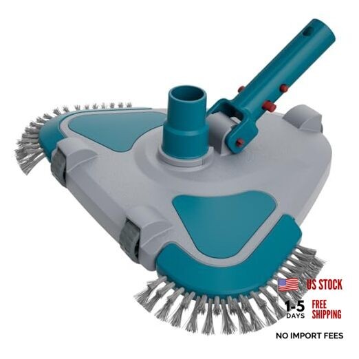 Upgrade Pro Weighted Triangular Pool Rotative Vacuum Triangle Pool Vac Head