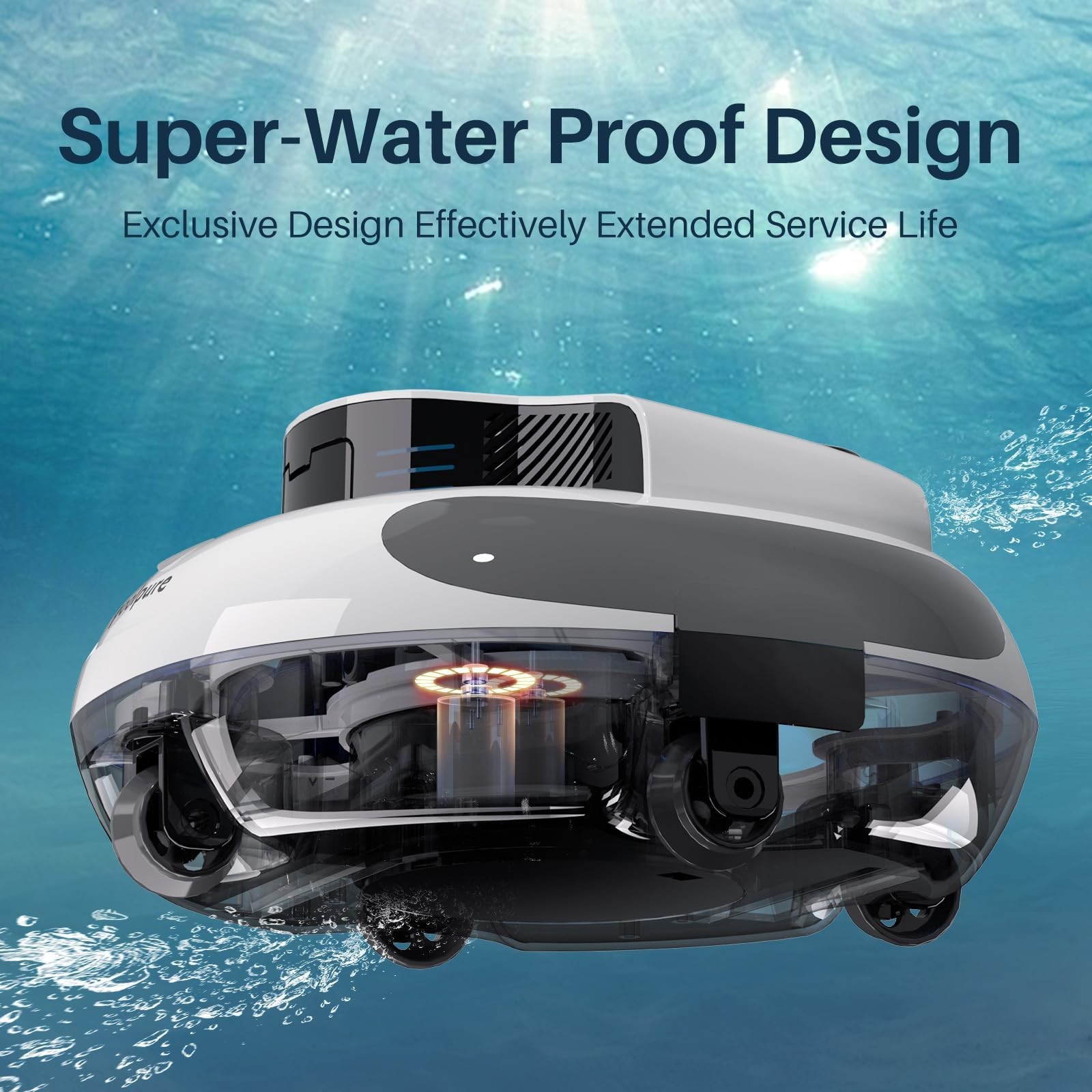 Self-Parking Automatic Pool Vacuum for up to 35 Ft Inground & Above-Ground Pools