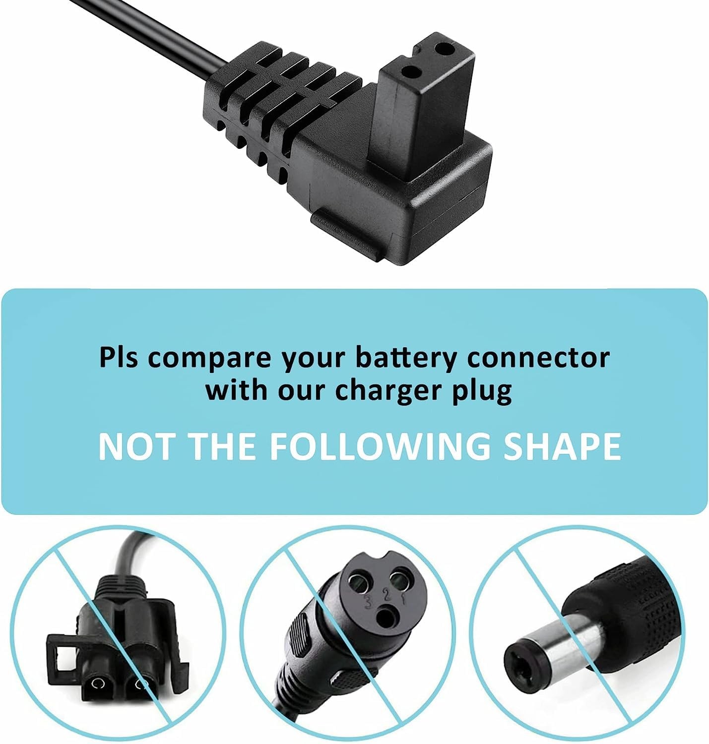 eeTao 2-Prong 12.6V AC/DC Adapter Compatible with Wybot Osprey 200 300 Pro…