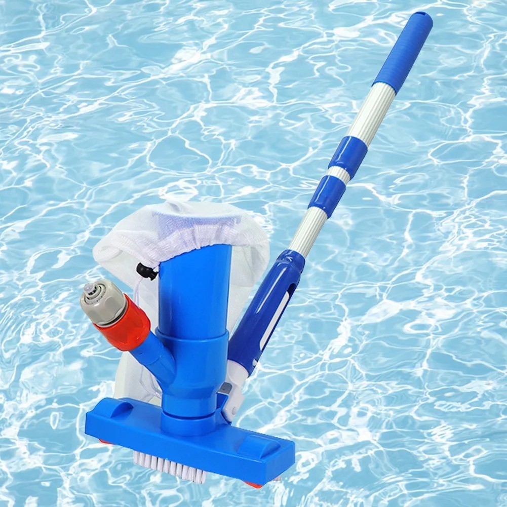 Handheld Pool Cleaning Tool Portable Pool Cleaner Pond Fountain Kit+
