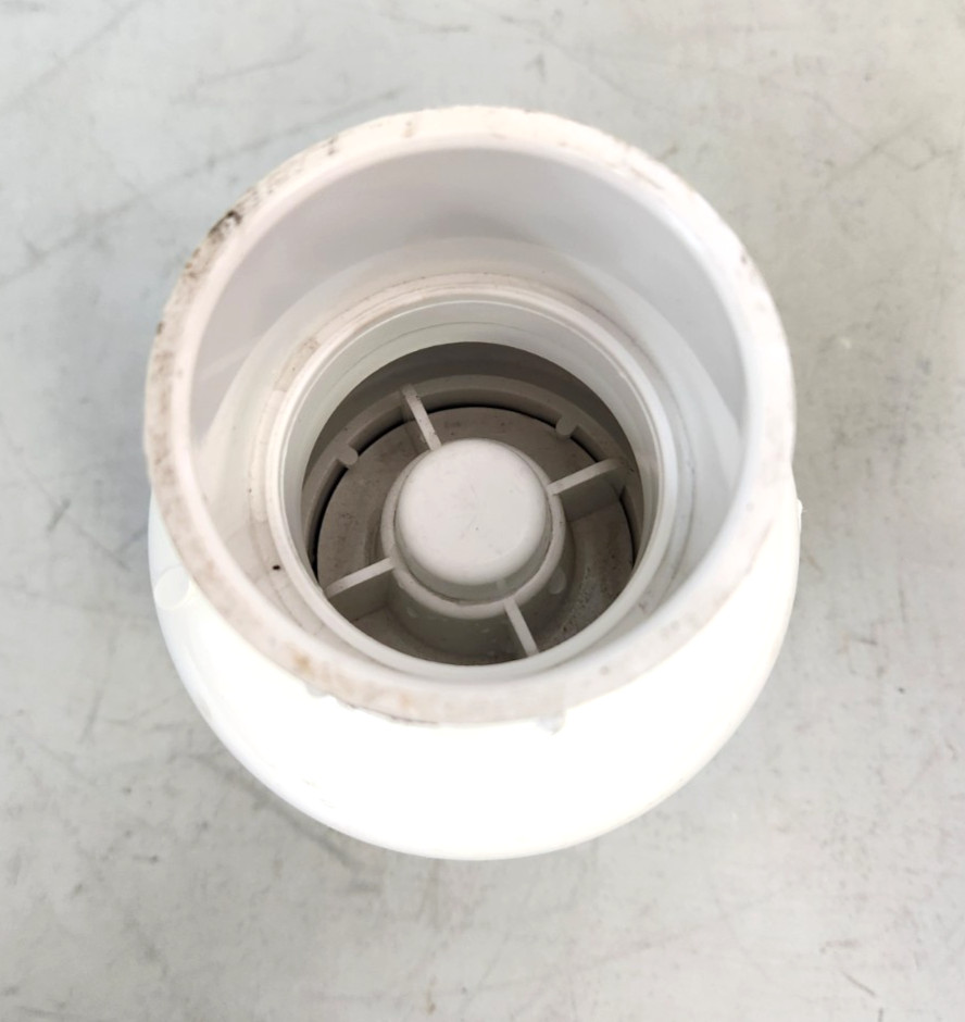 2″ PVC Spring Check Valve, Flo-Control 1011-20, 2lb Spring 2″ Slip x 2″ Slip