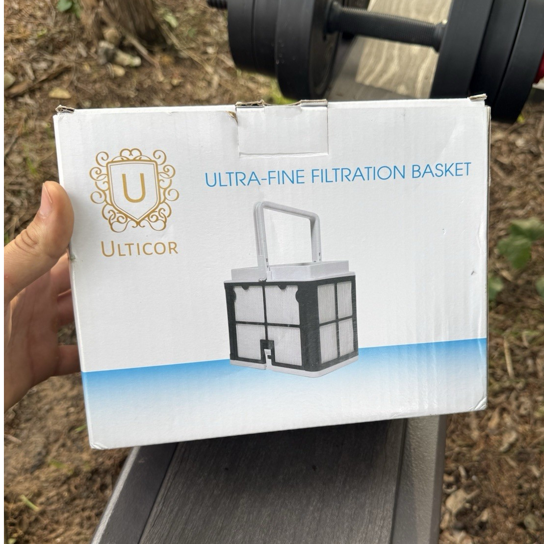 Ulticor Easy-Clean Ultra-Fine Filtration Basket for Dolphin S50/S100 White/Black