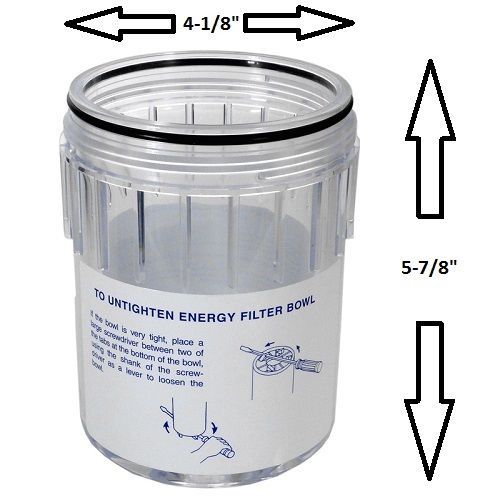 Zodiac Jandy Ray-Vac 2888 Pool Energy Filter Bowl & O Ring R0373500