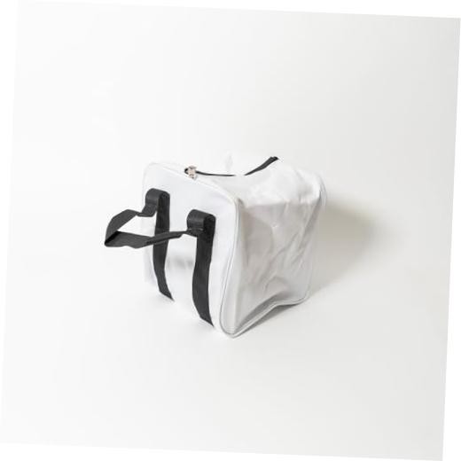 BuyBocceBalls Listing – Premium Heavy Duty Nylon Bocce Bag – White with Black