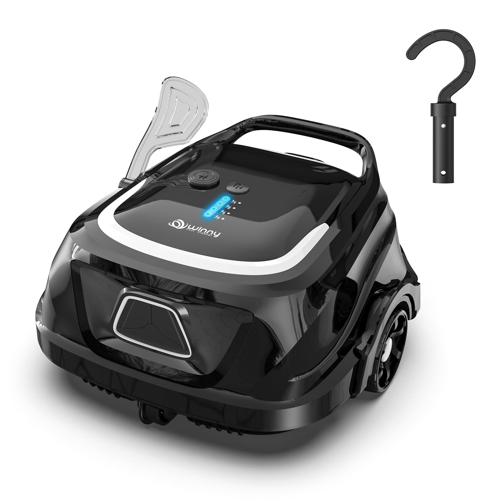 2026 Upgraded A1 Robotic Pool Vacuum for Above Ground Pools 120-Min Runtime