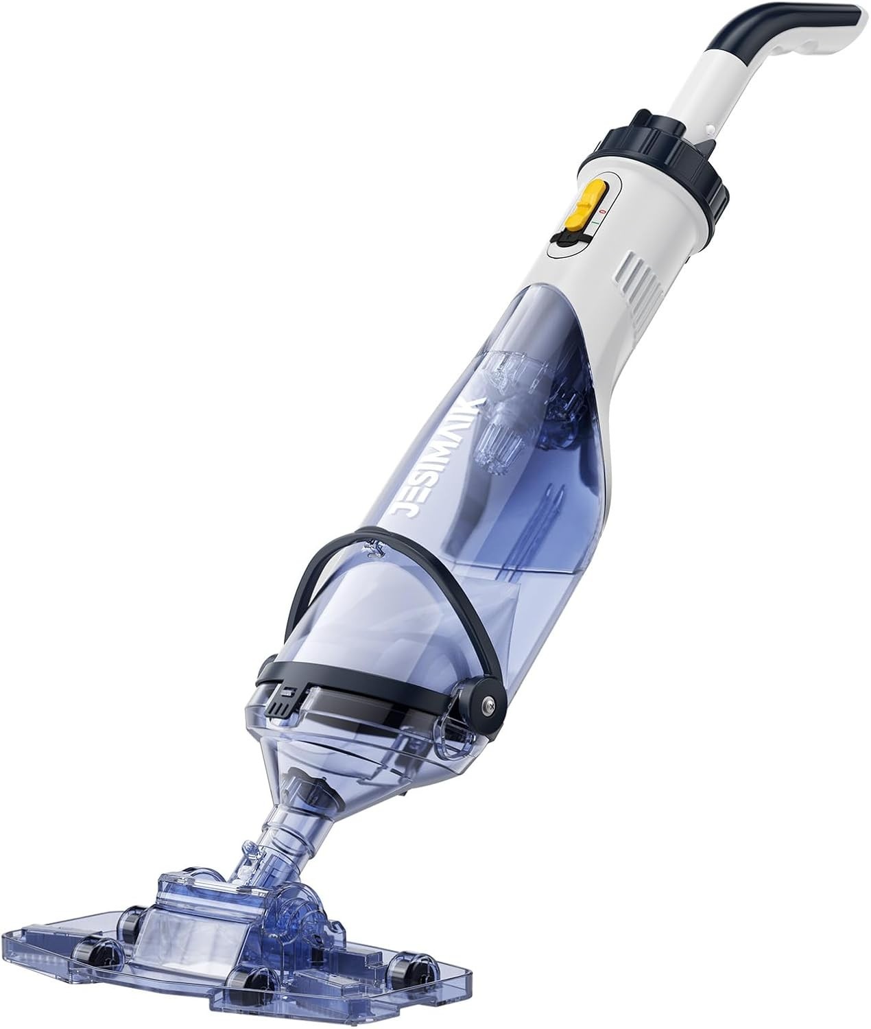 JESIMAIK Cordless Pool Vacuum, 18.5 GPM Pool Vacuum for Above Ground, 60Min Runt