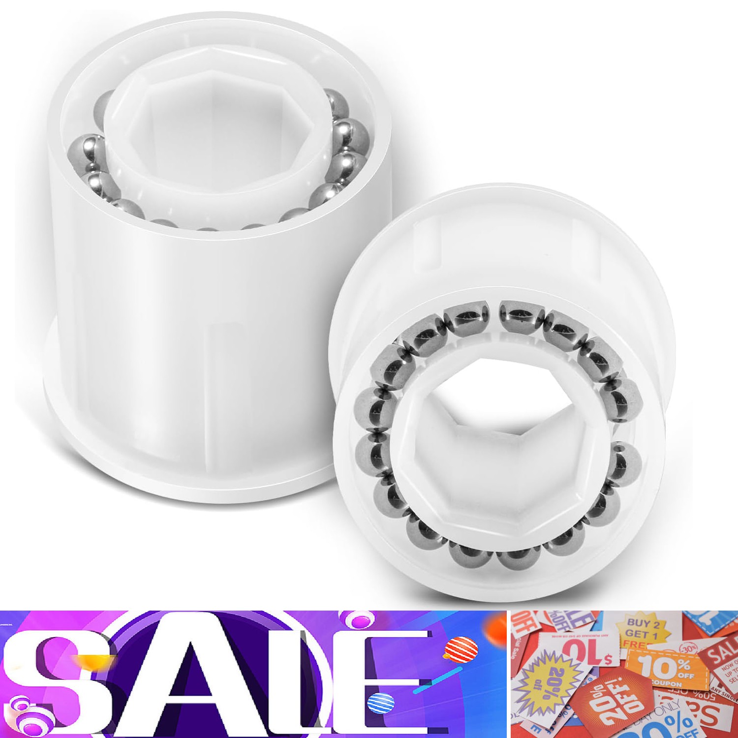 for Hayward AquaNaut 200-400 Wheel Bearing Qty 2 Part PVX976PK2