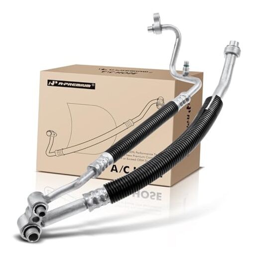 A/C Suction Hose & Discharge Line Hose Assembly Compatible with Cadillac SRX