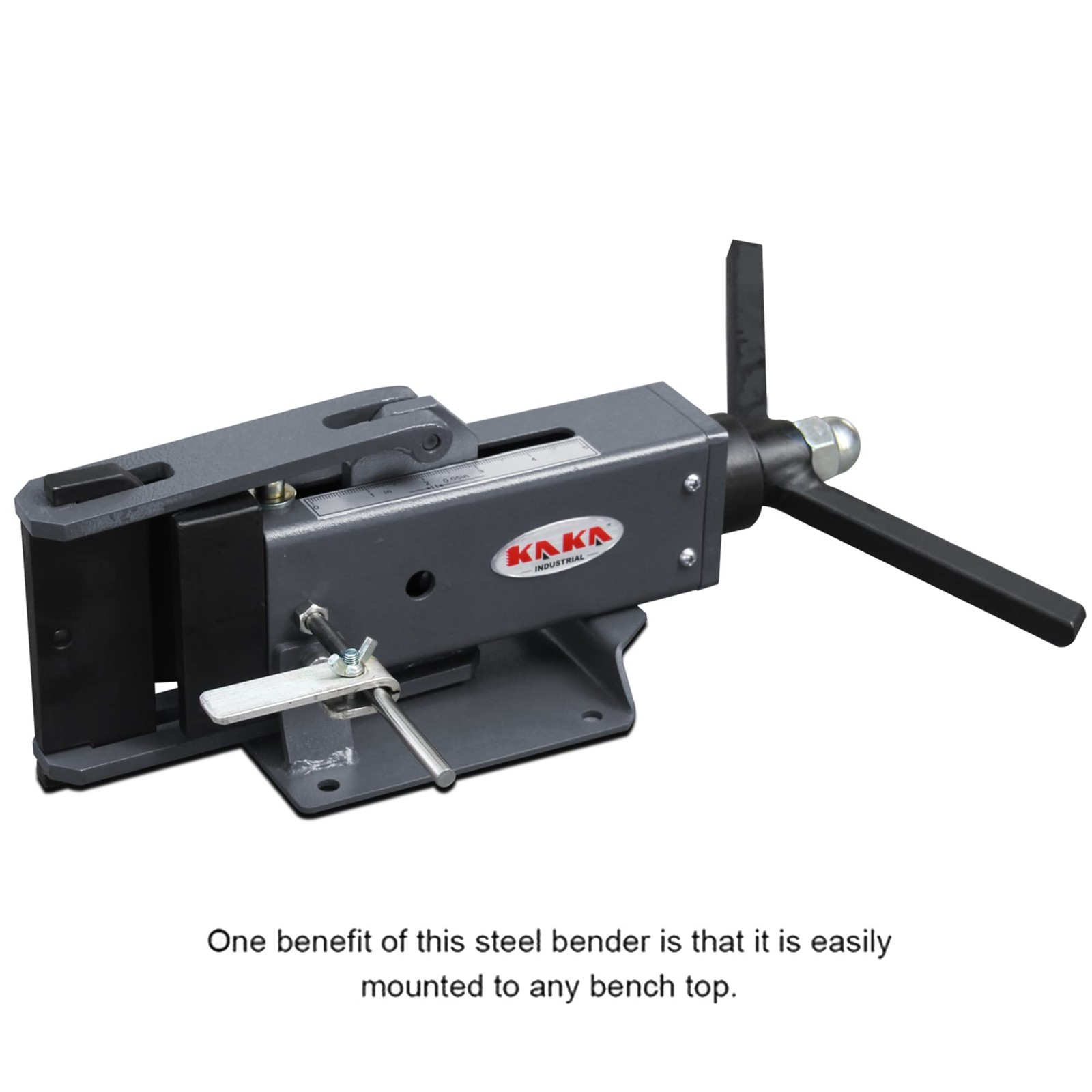 FB-4 Flat Steel Metal Brake Bender, 4-Inch Hand Operated Steel Bending Brake, 2.