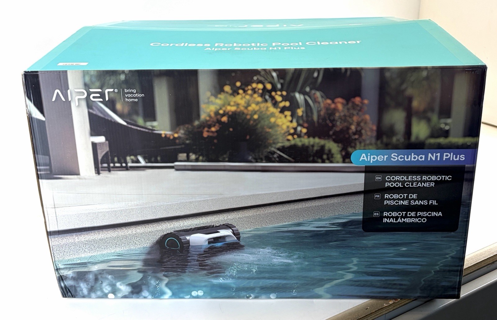 Aiper Scuba N1 Plus Cordless Robotic Pool Vacuum For In/ Above Ground Pools