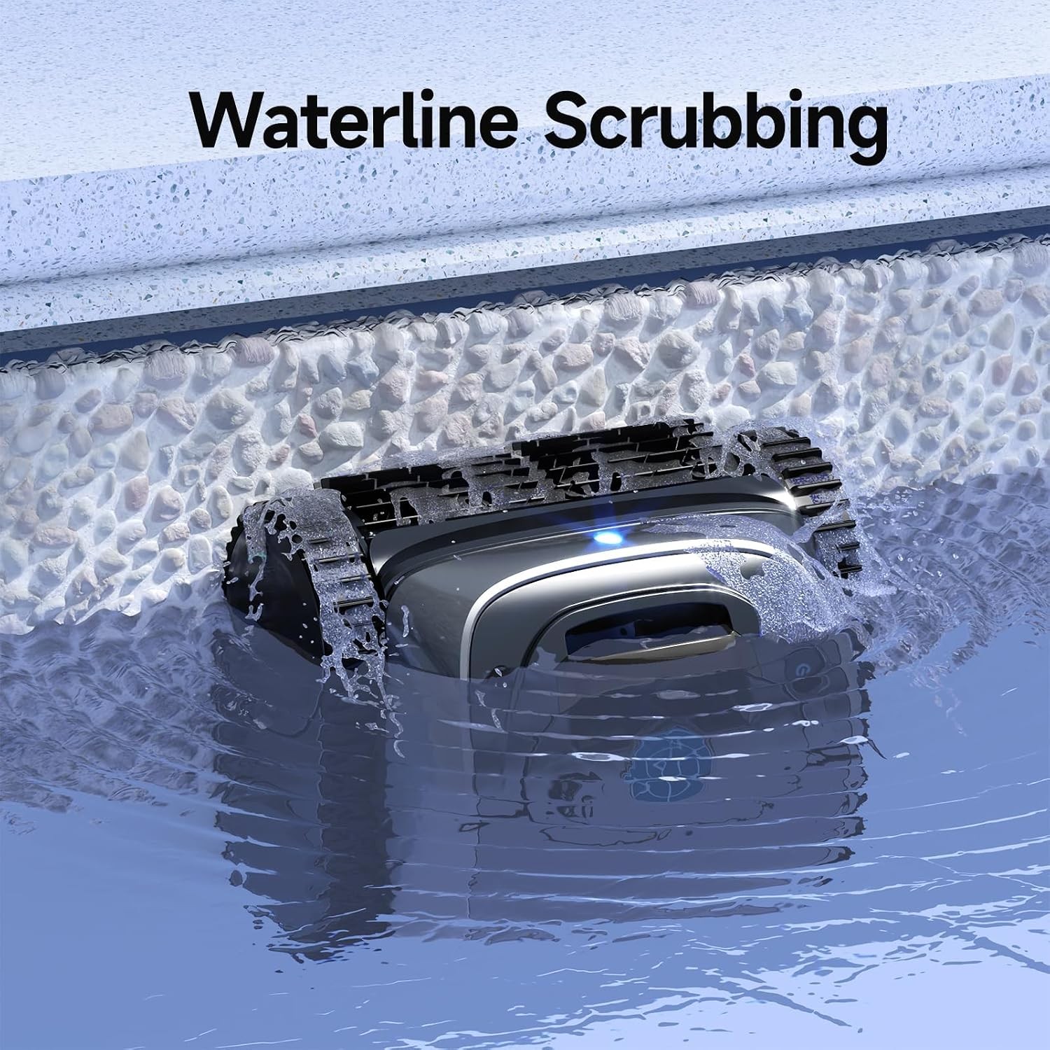 WYBOT C1 Pool Cleaner Wall Climb Cordless Robotic Pool Robot In-Ground Pools