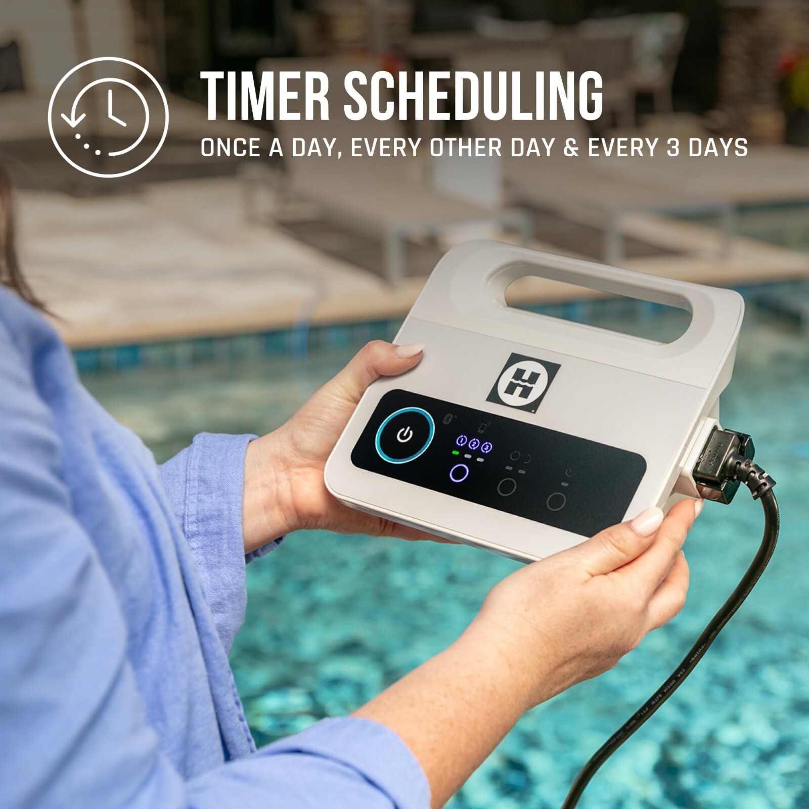 Hayward The Pool Cleaner R110 Robotic Cleaner (2024 New) – Top Loading Easy Clea