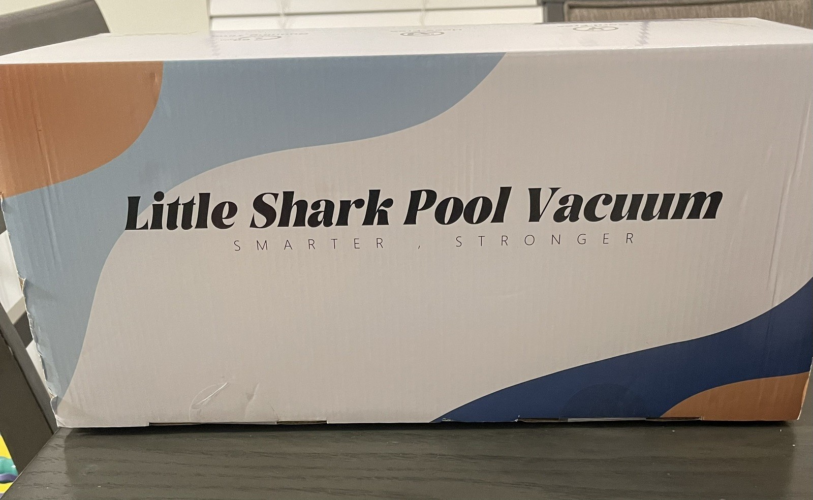 Little Shark Cordless Pool Vacuum Portable 60min Above Ground w/Pole Filters