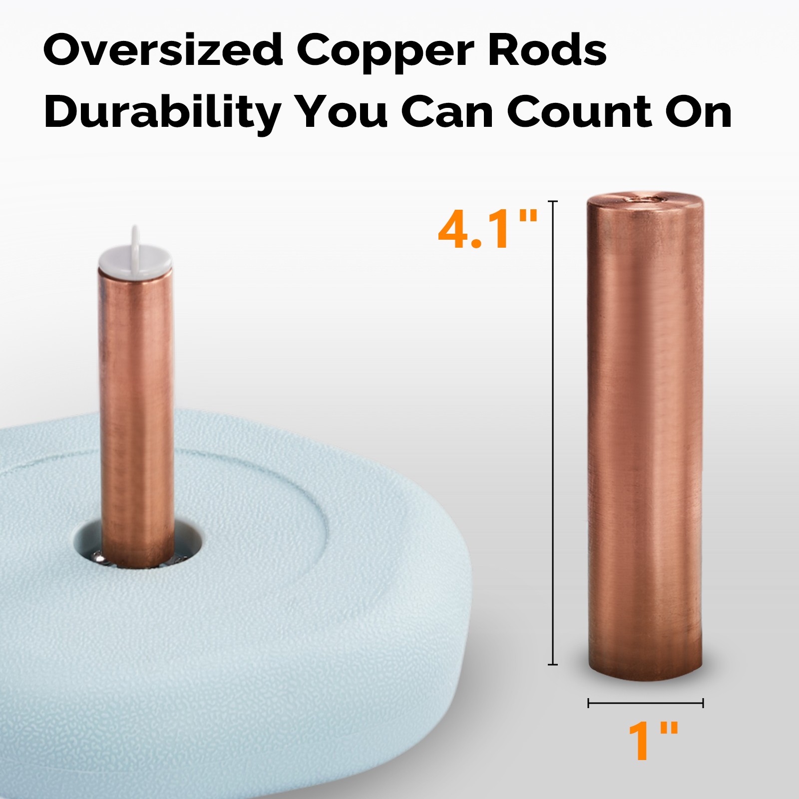 Solar Copper Pool Ionizer, for Water Clarification Above Ground Inground Pools