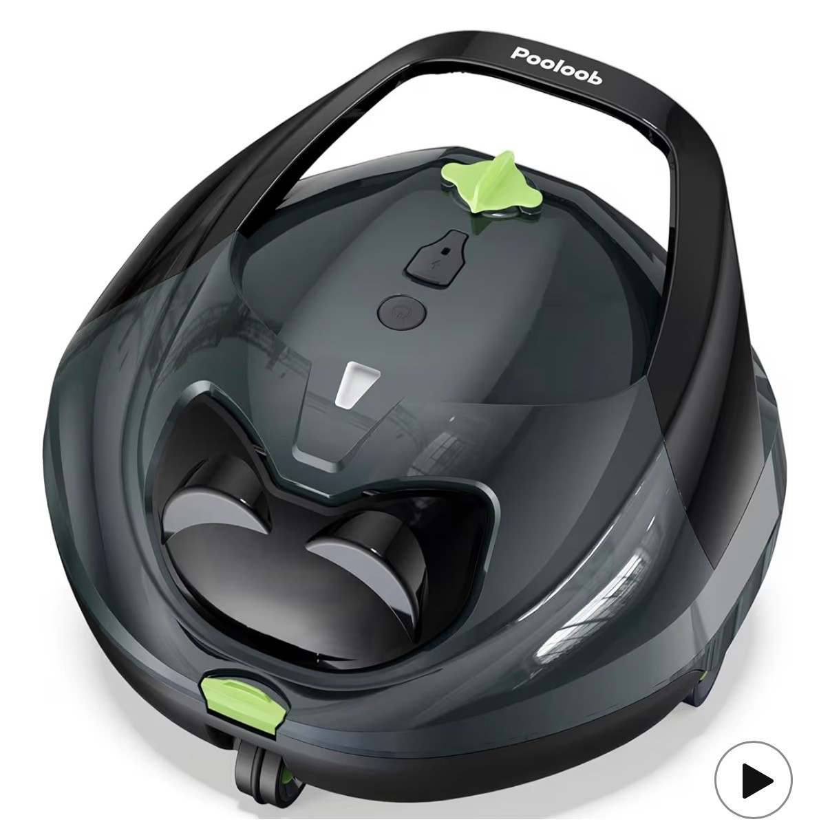 Pooloob PF1 Cordless Pool Vacuum Cleaner Robot: 150 Min Runtime, Triple Layer…