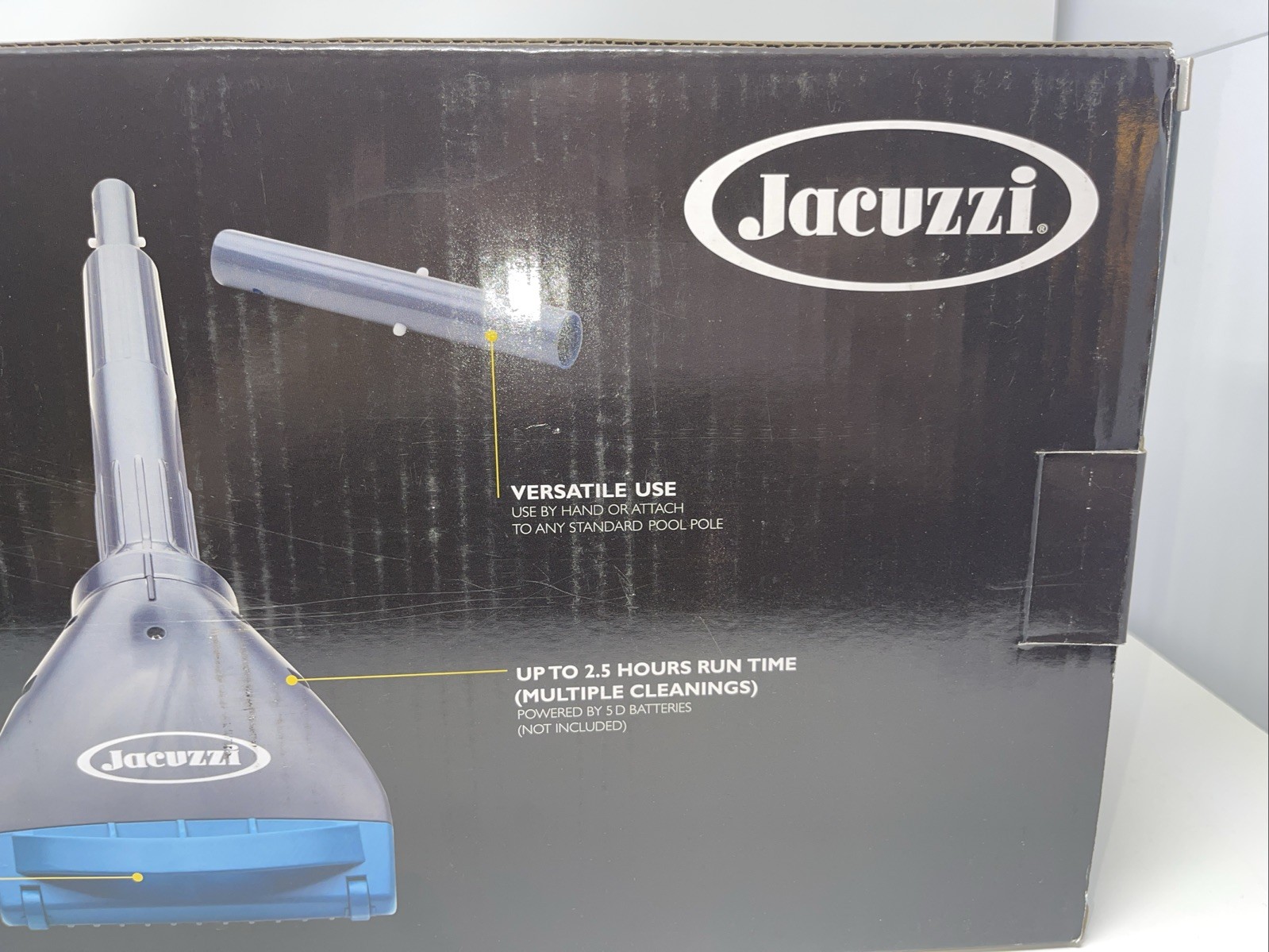 New NIB Jacuzzi JPV100 Pool and Spa Cordless Vacuum Cleaner Professional Grade