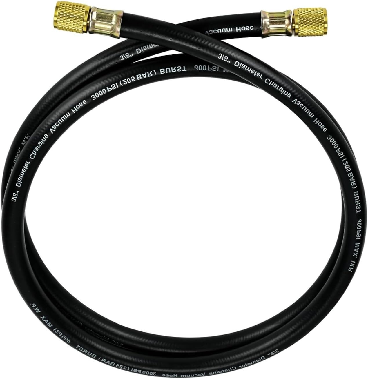 Upgrade 8FT 15696 3/8″ HAVC Heavy Duty Charging Vacuum 8Ft hvac vacuum hose