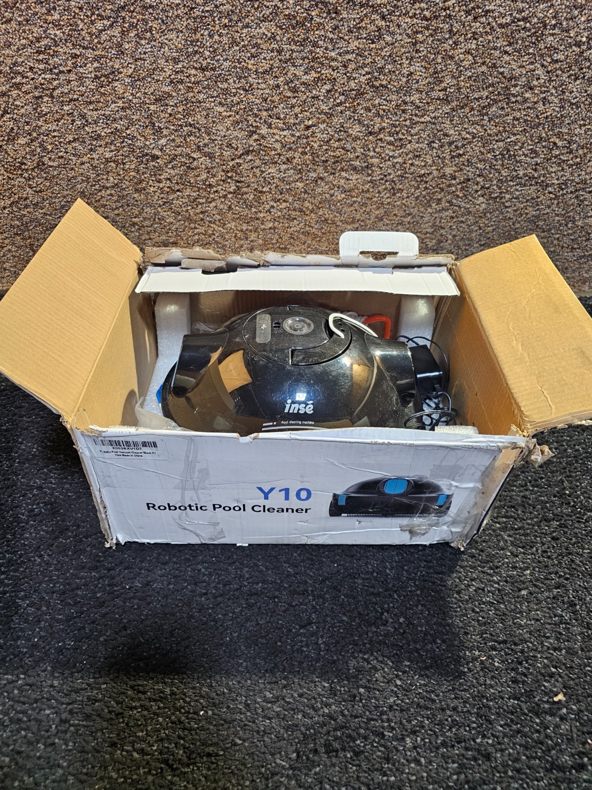 INSE Y10 Cordless Robotic Automatic Pool Vacuum for for Above/In-Ground Pool