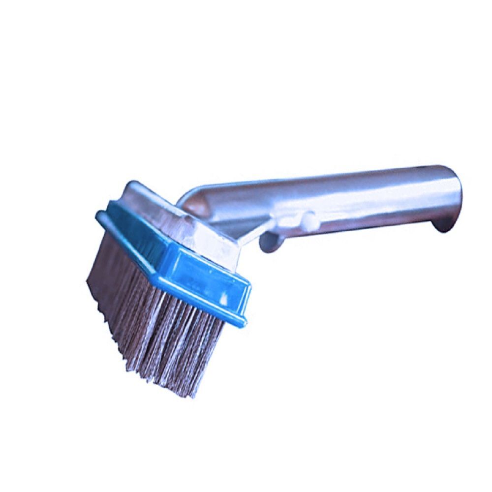 Pooline 5″ Stainless Steel Pool Brush with Aluminum Back and Handle 11020