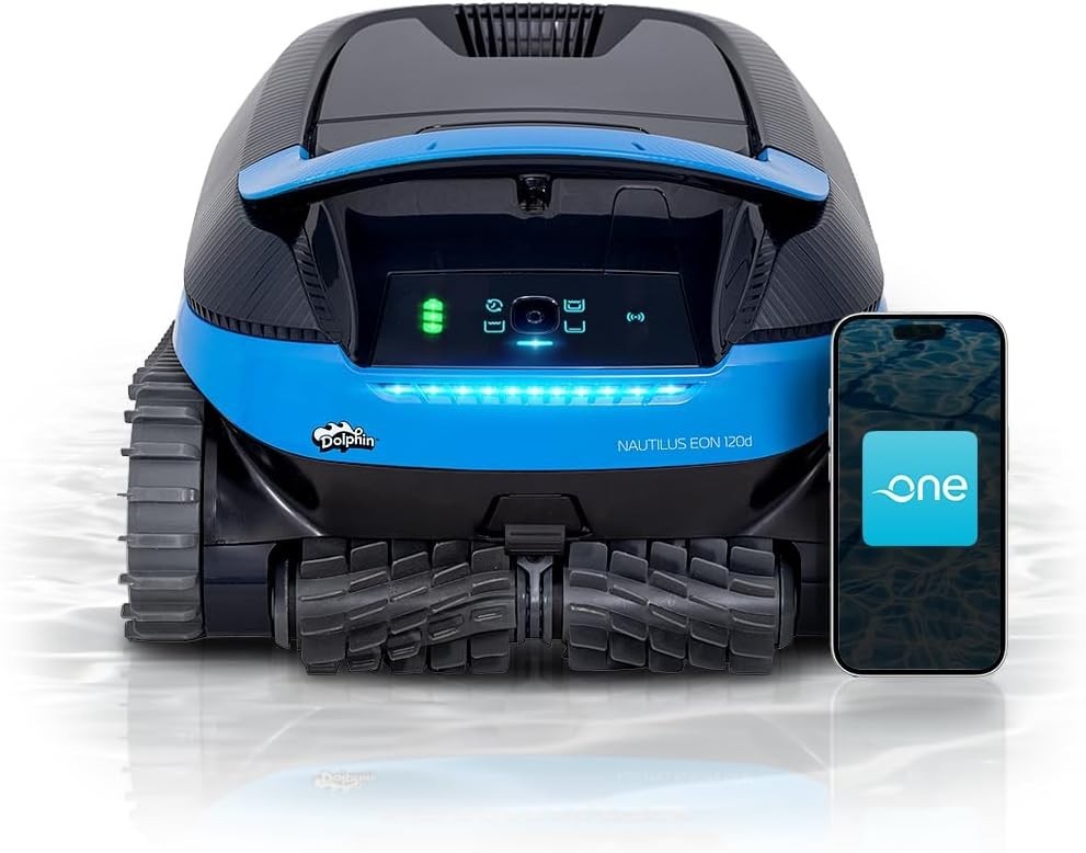 Dolphin Nautilus EON 120D Cordless WiFi Robotic Pool Cleaner 50FT