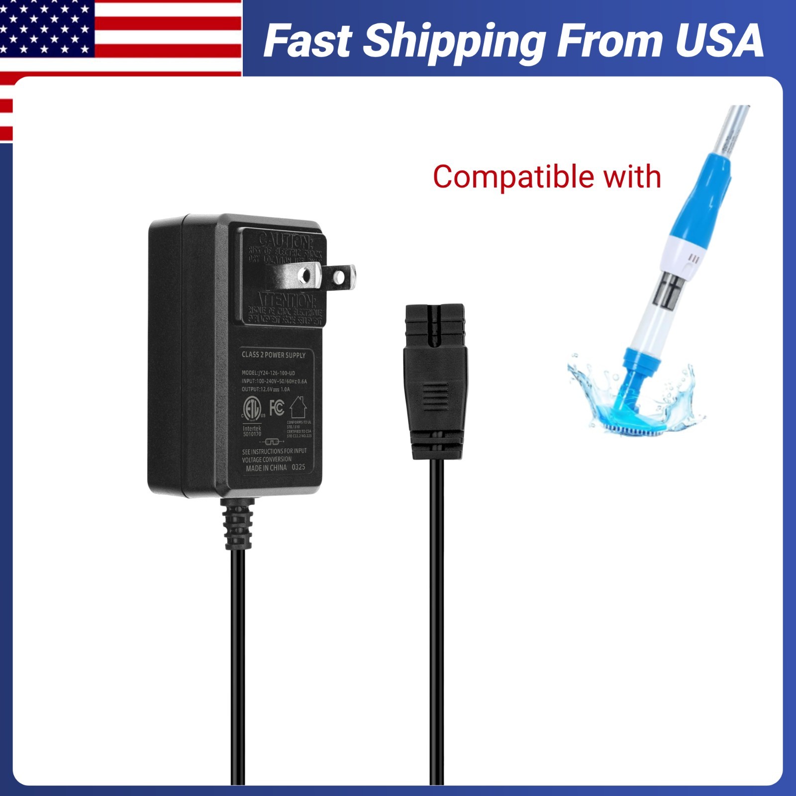 Charger for YSMJ Handheld Pool Vacuum Compatible with Ysmj 1814 1819 2160 2161