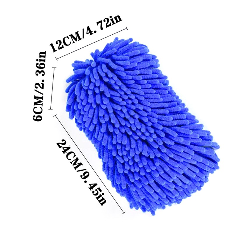 Car Wash Microfiber Car Washer Sponge Cleaning Car Detailing Washing Gloves
