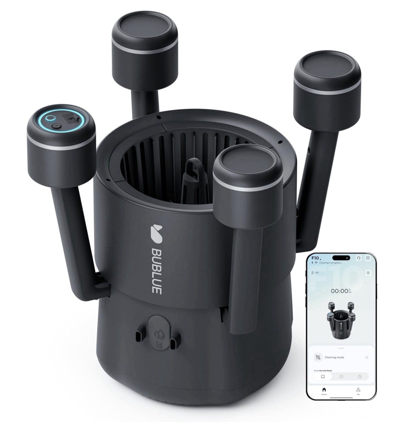 (2026) BUBLUE F10 Automatic Pool Skimmer Robot, 5L Filter, APP Control Brand New