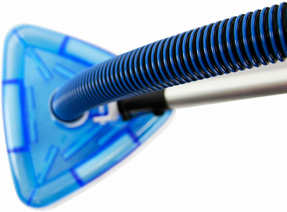 Aqua Select Swimming Pool 1¼” Vacuum Hose For Cleaning Pool w/ Hose Helper