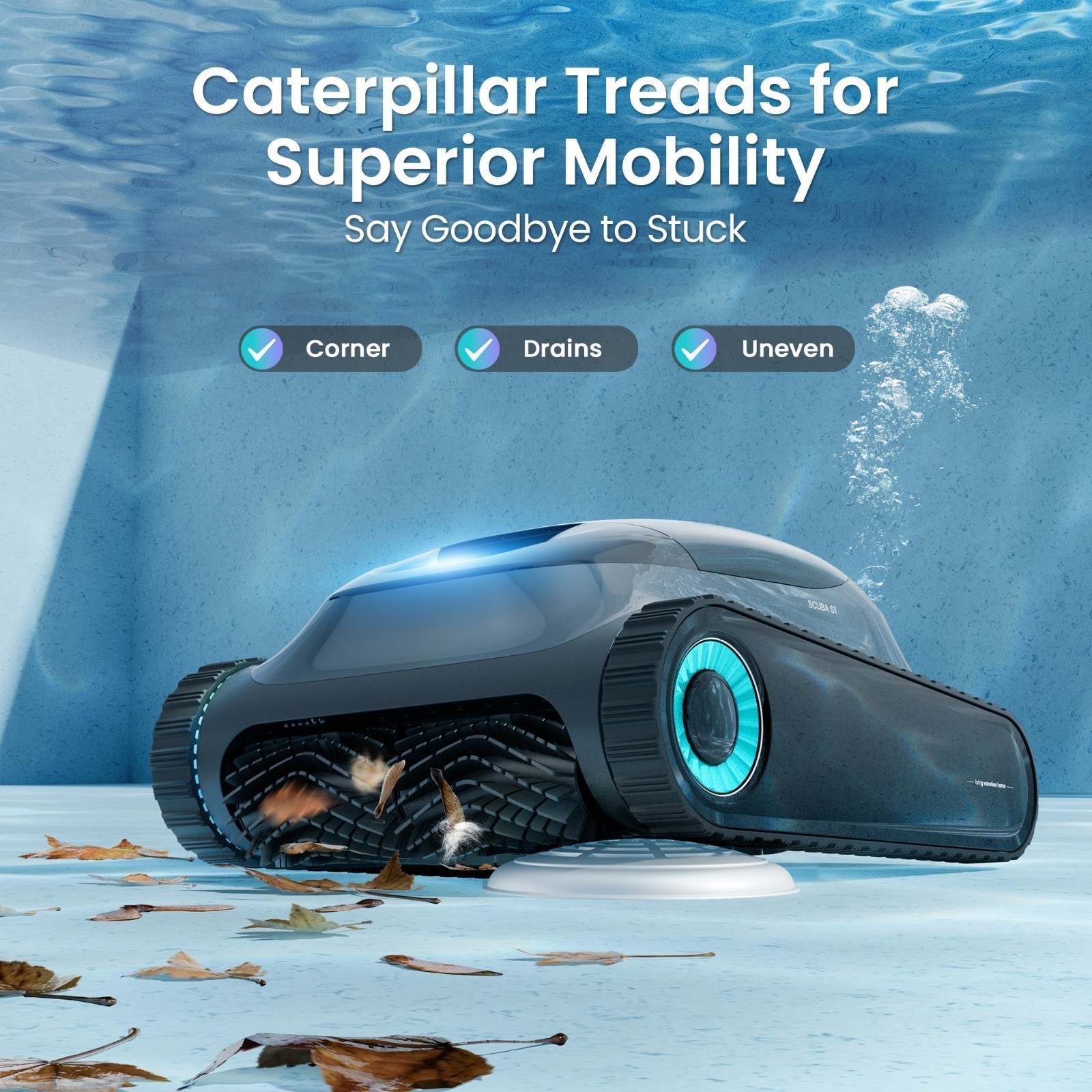 Aiper Scuba S1 2025 Pool Cleaner Vacuum,Version APP Control For Inground Pool