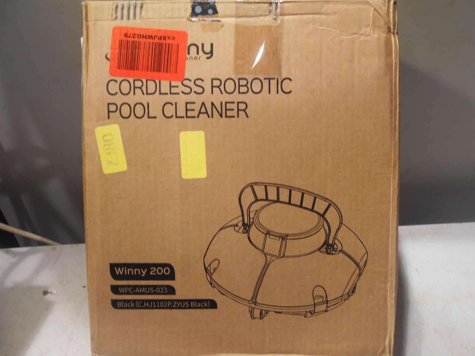 Winny 200 Cordless Robotic Pool Cleaner Lasts 90 Min to 660 Sq.ft 2026 Upgrade