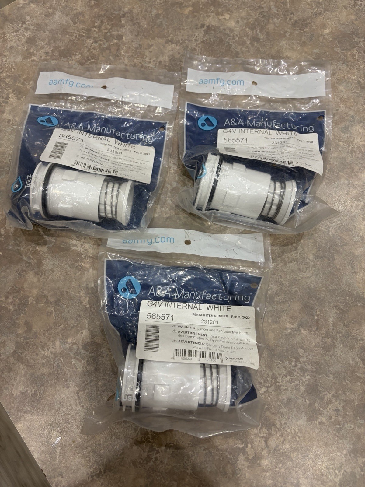 Pentair Pool Cleaning Heads Lot Of #8