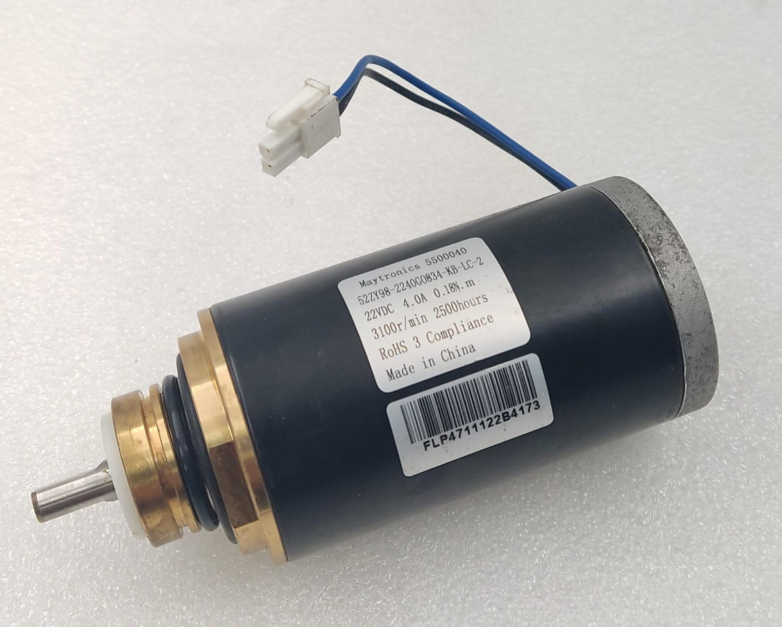 *TESTED* Maytronics Pump Motor 5500040 52ZY98 24VDC for Dolphin Pool Robot