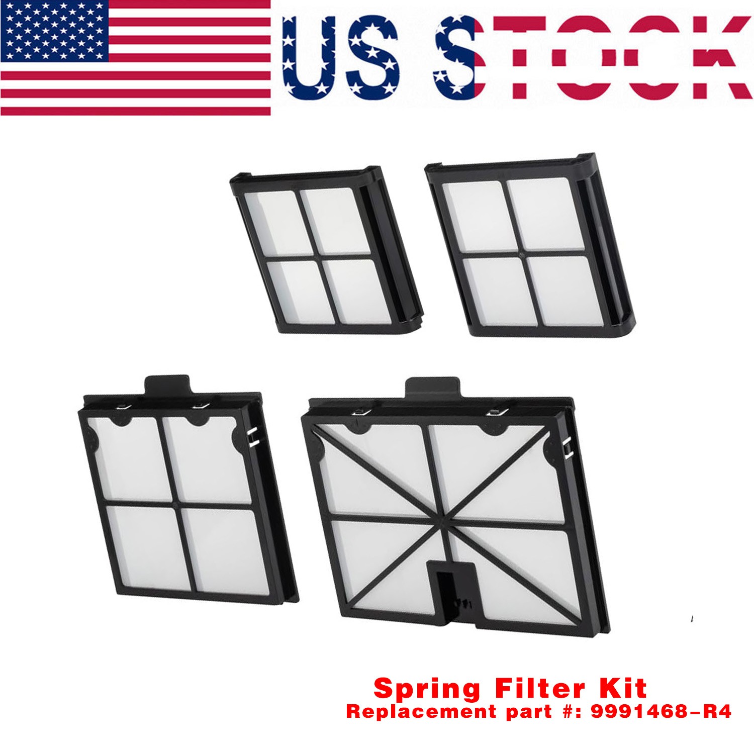 Fine Filter Panels Replacement Part for Dolphin Prowler 917, Warrior SL