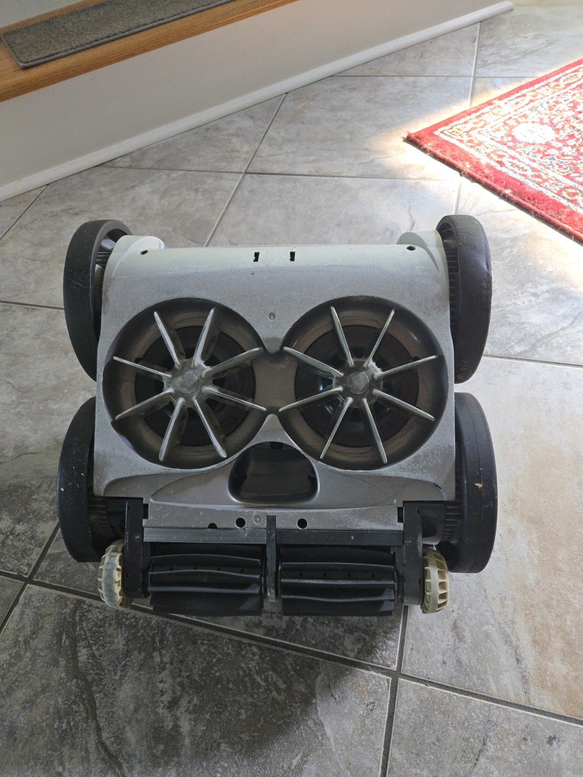 Polaris Quattro Sport Pressure Pool Cleaner w/ 31ft Hose, Wall Climbing
