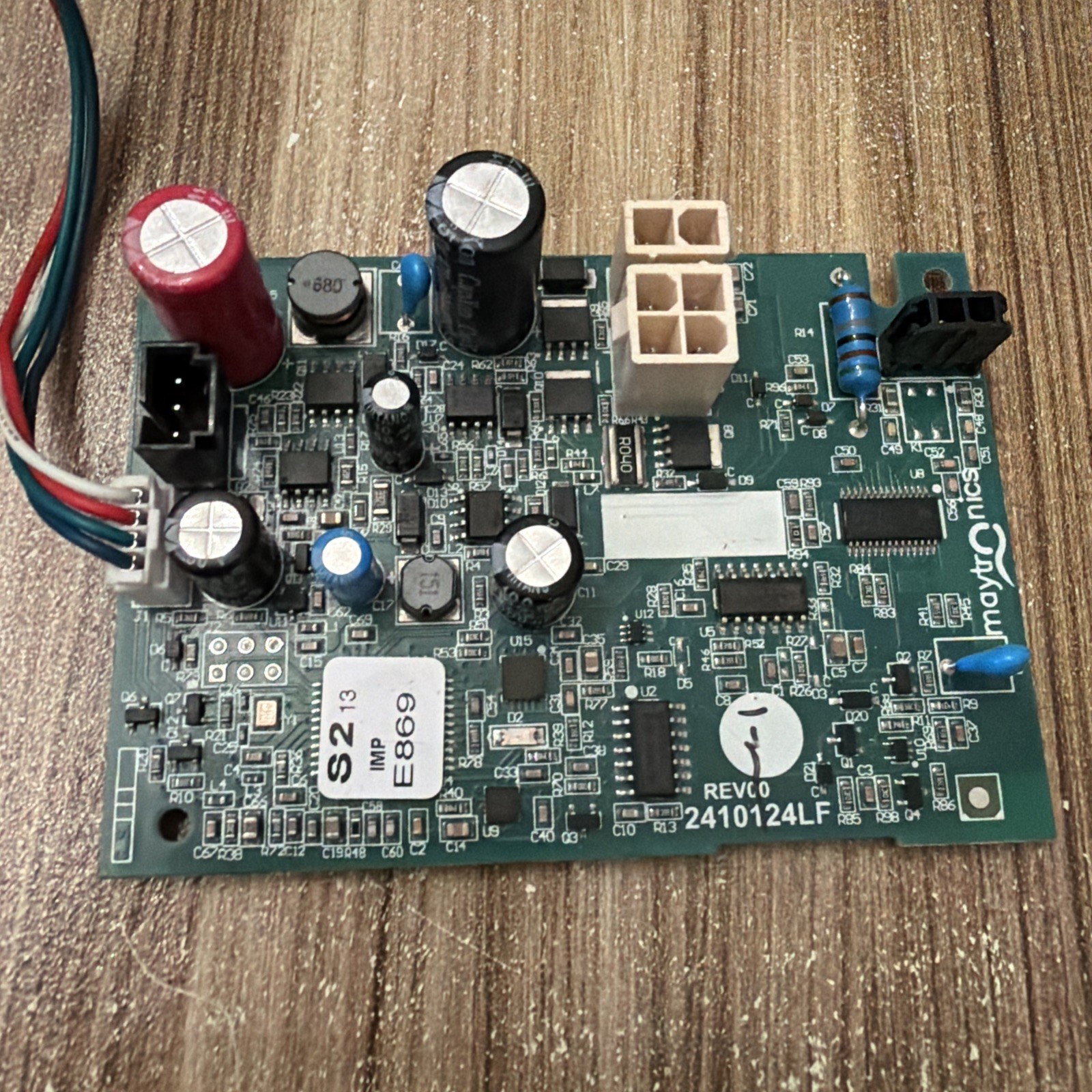 Maytronics Dolphin Circuit Board Pool 2410124 2410124LF-02 Rev 00 LED Used READ