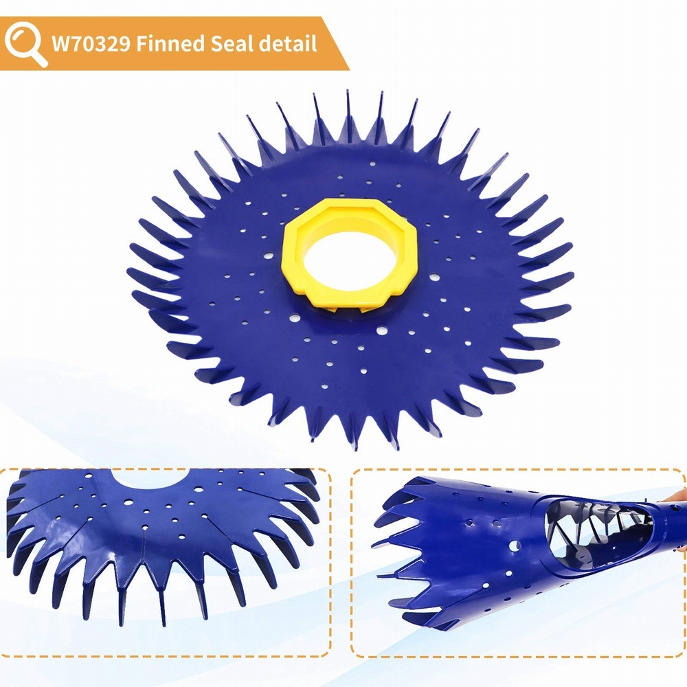 W70329 Finned Seal W70327 Diaphragm W69698 Pool Cleaner For Zodiac Baracuda