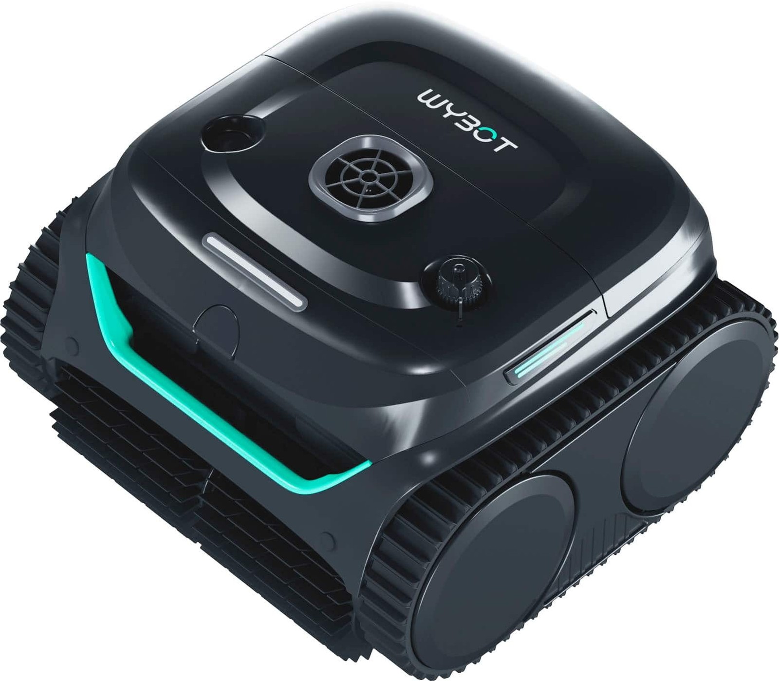 WYBOT C2 Robotic Pool Vacuum, Cordless, App Controlled, 180-Min Runtime, Dual