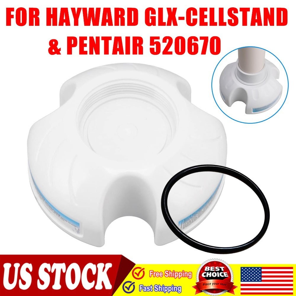 New GLX‑CELLSTAND Pool Salt Cell Clean Stand Cap For Hayward Goldline T‑Cell