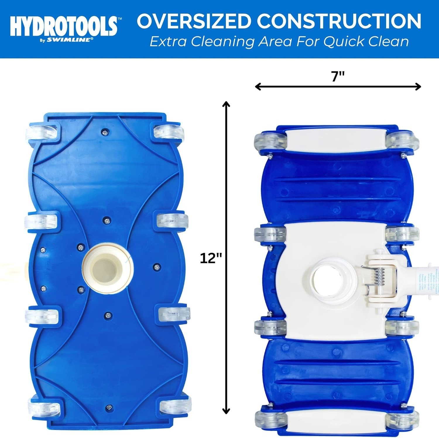 HYDROTOOLS Manual Vacuum Head Attachment For Inground & Above Ground Pools |W…