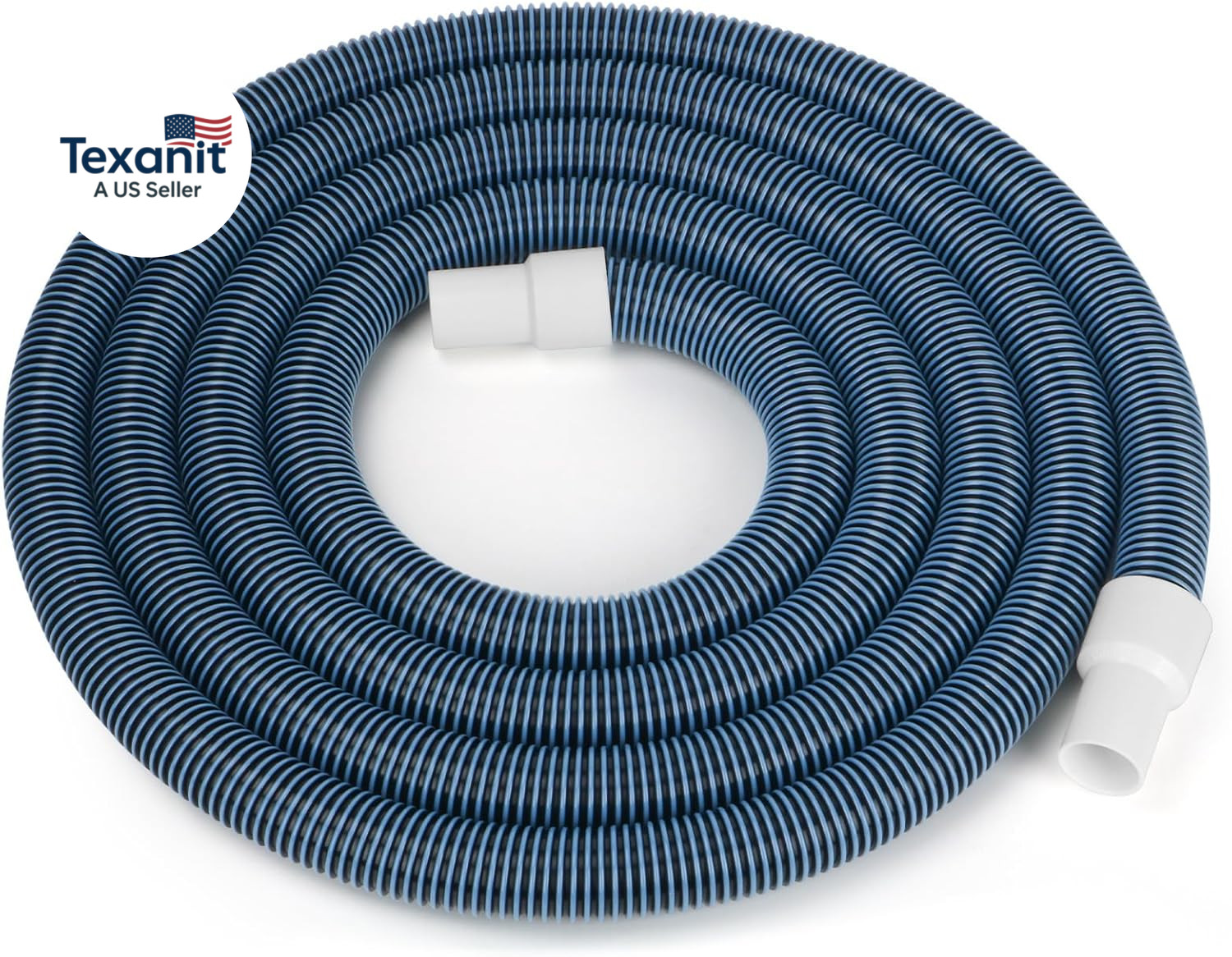 Pool Vacuum Hose, Heavy Duty Manual Swimming Pool Cleaner Hose with Swivel Cuff