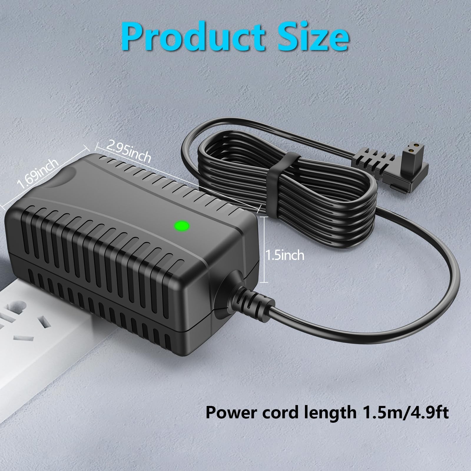 12.6V Charger for Cordless Robotic Pool Cleaner – Compatible with Seagull SE 600