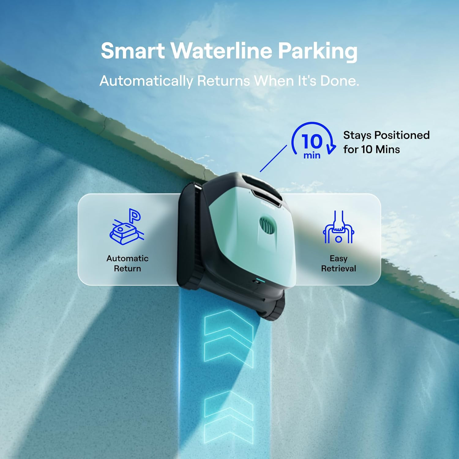 Beatbot Sora 10 Cordless Pool Vacuum Robot for Inground & above Ground Pools, 68