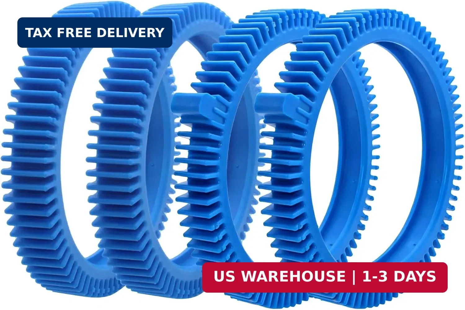 Pool Cleaner Tire Combo Kit for Hayward Pool Vacuums fit for Poolvergnuegen with