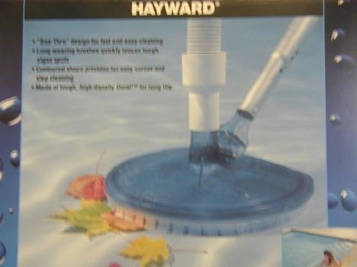 Genuine Hayward Power Vac SP1067 12″ Swimming Pool Round Vacuum Head See Thru