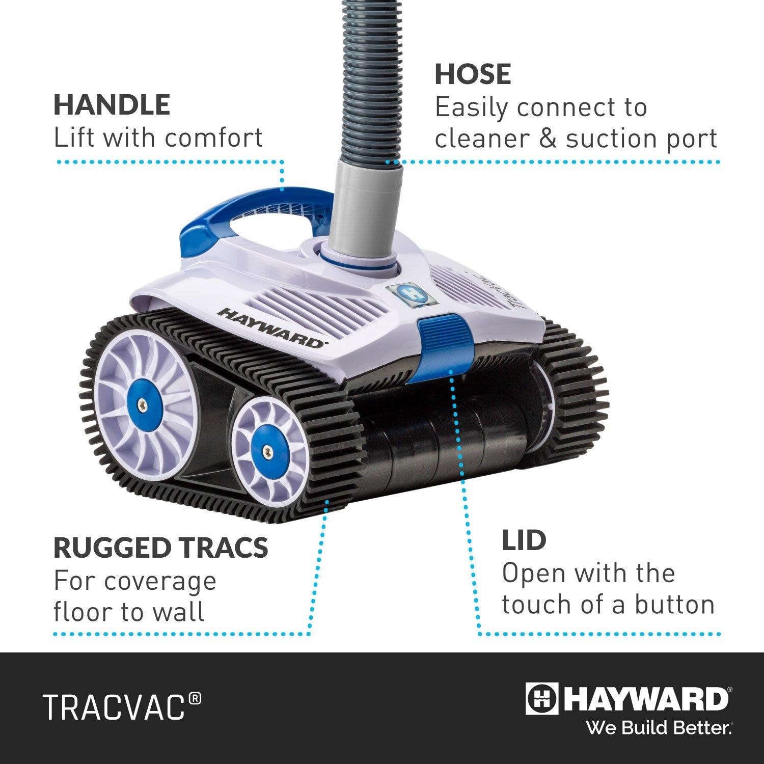 Hayward TracVac Suction Side Automatic Pool Cleaner W3HSCTRACCU