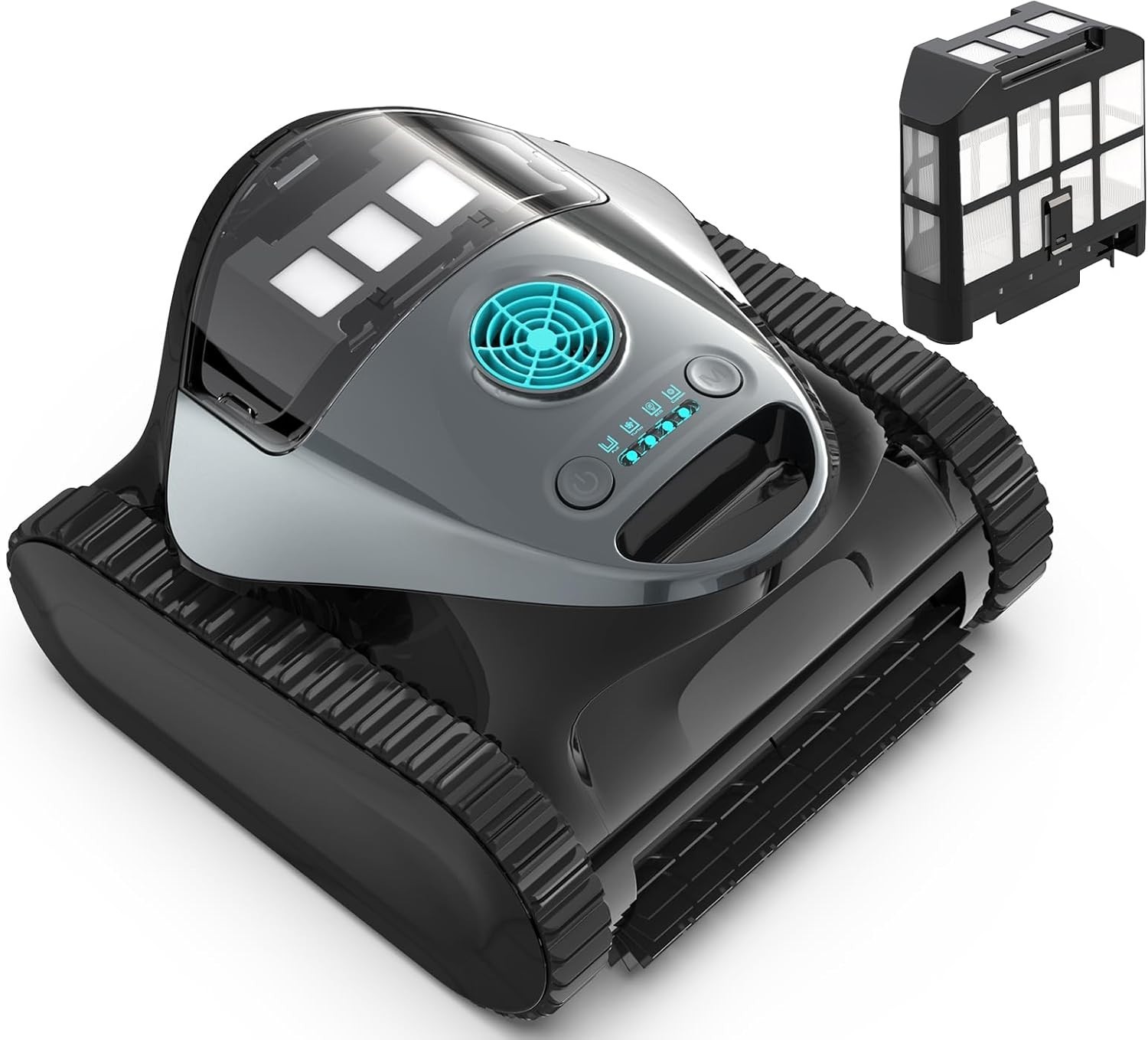 BRINBO C1 Cordless Robotic Pool Cleaner Wall Waterline 150Min