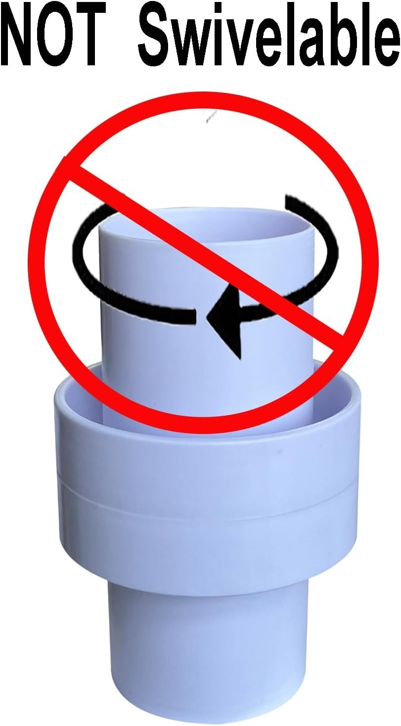 1.5″ Heavy-Duty Pool Cleaner & Vacuum Hose Connector – Replacement for Hayward