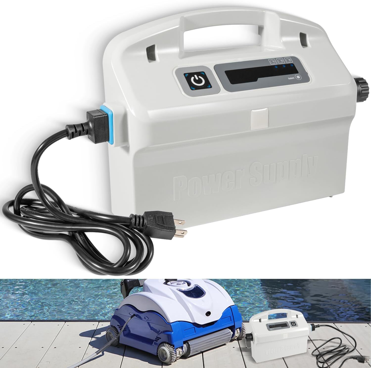 9995672 Assy Power Supply with 58984402L Cord Parts For Dolphin Pool Cleaner