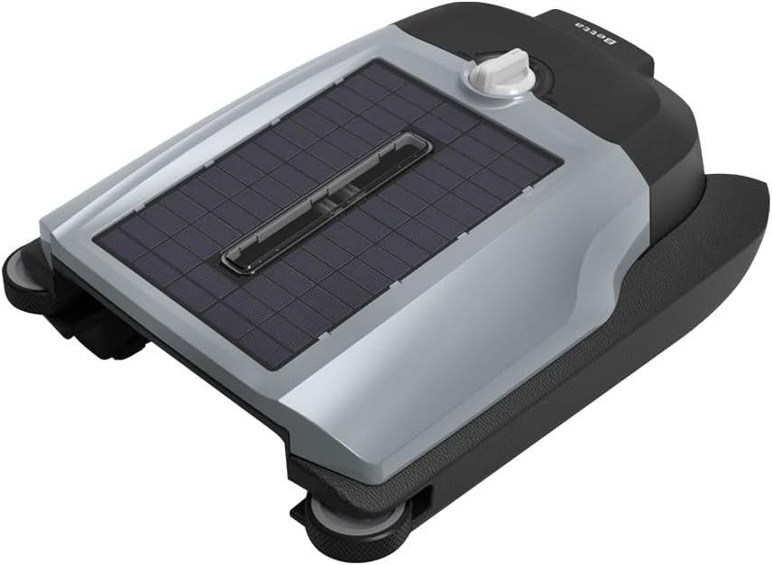 Betta Flex Solar Robotic Pool Skimmer Cordless Dual Modes Grey